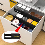 ANTOWIN Bamboo Drawer Dividers Organizers, Expandable Drawer Separators Splitter - Image 6