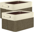 BALEINE 2 Pack Fabric Closet Storage Bins by BALEINE