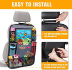 Backseat Car Organizer w/ 10 Storage Pockets 11" Tablet Holder - Image 6