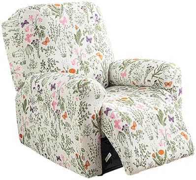 Recliner Chair Covers 4-Pieces Recliner Slipcovers Lazy Boy Chair Covers by Eco-Ancheng