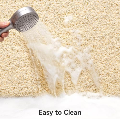 Asvin Soft Textured Bath, Tub Mat, 47x16 Inch, Phthalate Free, Non Slip Comfort - Image 3