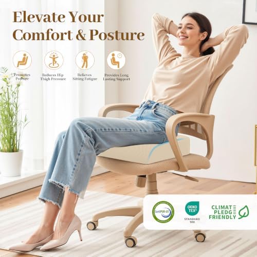 TranquilRelax XL Memory Foam Seat Cushion - Image 7
