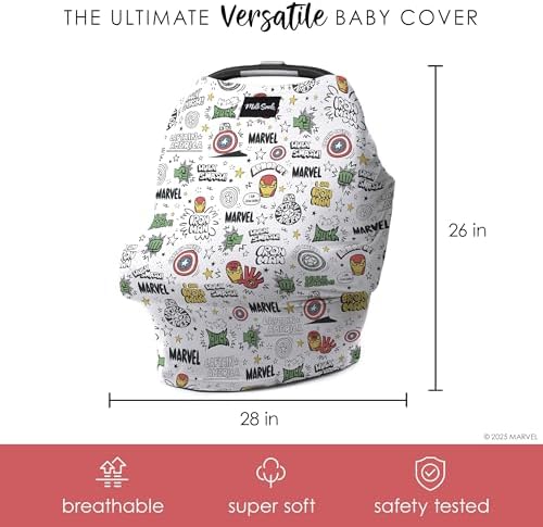 Milk Snob Original Marvel 5-in-1 Baby Cover - Image 7