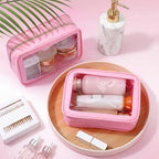 Hsei 20 Pcs Clear Makeup Bags Diaper Bag Organizer Travel Toiletry Bags - Image 4