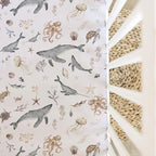 Sorrel + Fern Baby Crib Sheets Neutral, Fitted 2-Pack - Image 5