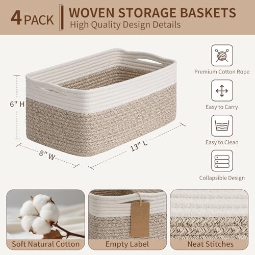 Goodpick 4 Pack Storage Baskets - Image 3