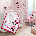 Lambs & Ivy Disney Baby Minnie Mouse Love 3-Piece Pink Nursery Crib Bedding Set by LambsIvy