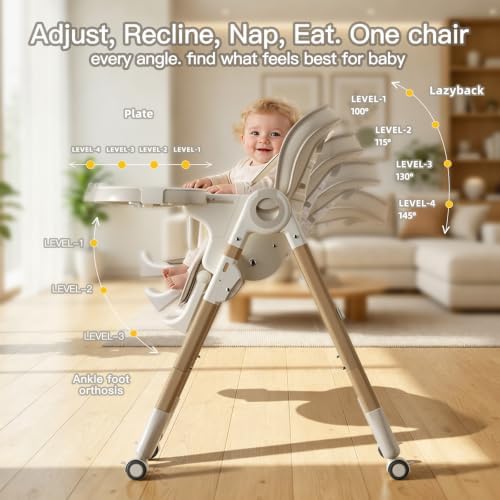 Baby High Chair for Babies and Toddlers 0-3 - Image 3