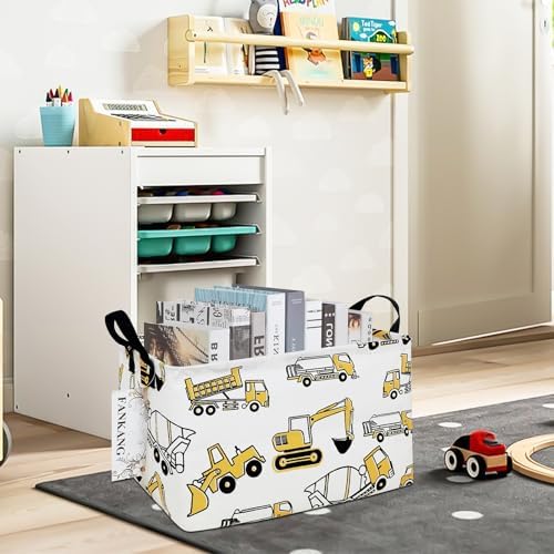Rectangular Excavator Storage Bin Nursery Hamper - Image 3