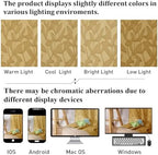Lecloud Leia Dark Gold Sheer Kitchen Curtains 36 Inch Length, Breathable Clip - Image 5
