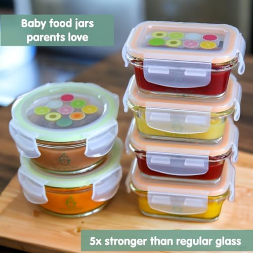 Sage Spoonfuls Glass Baby Food Containers - Image 2