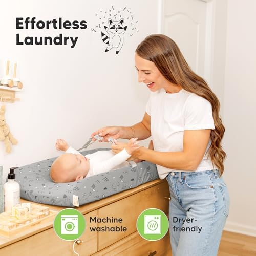2-Pack Baby Changing Pad Cover for Girl - Image 6