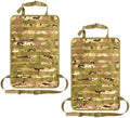 2 PCS Car Seat Back Organizer, Tactical MOLLE Sag Proof Vehicle Panel Backseat by Unknown