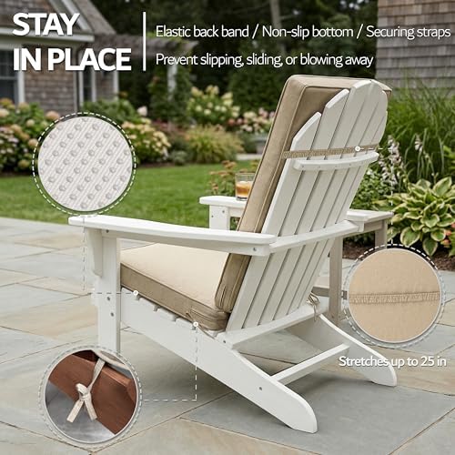 Adirondack Chair Cushions Set of 2 - Image 6