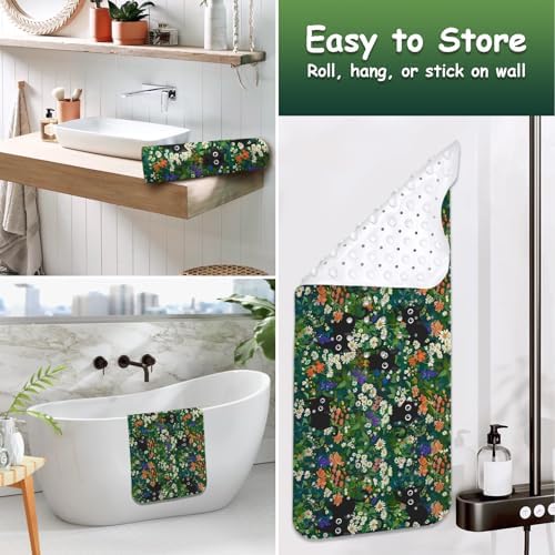 Non Slip Bathtub Mat, Cat Bath Mat - Image 5