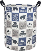 Kids Laundry Hamper, Animal Laundry Basket Collapsible Nordic Style Storage by Sanjiaofen