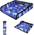 COOLBEBE Airplane Tray Table Cover, Foldable Travel Tray Cover by COOLBEBE