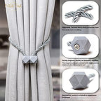 NazTur Magnetic Curtain Tiebacks, Curtain Ties, No-Drill Holdbacks - Image 2