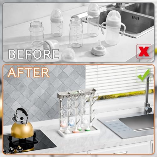Yieach Larger Baby Bottles Drying Rack - Image 5