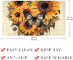 Bath Tub Shower Mat, Washable Bathtub Floor Mats, Suction Cups and Drain Holes - Image 4