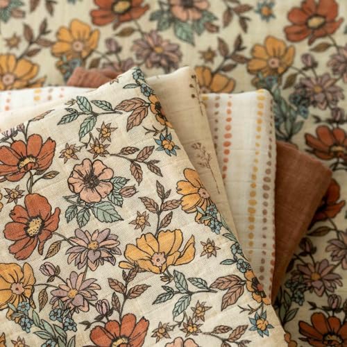 Muslin Swaddle Blankets for Newborn, Cotton Receiving Blanket - Image 2