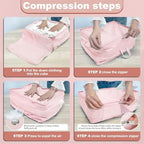 Packing Cubes for Travel Packing Organizers Compression Travel Cubes - Image 6