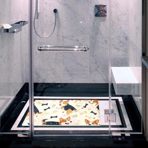 Non Slip Bathtub and Shower Mat 26.8x15.1 inch, Bath Mat - Image 6