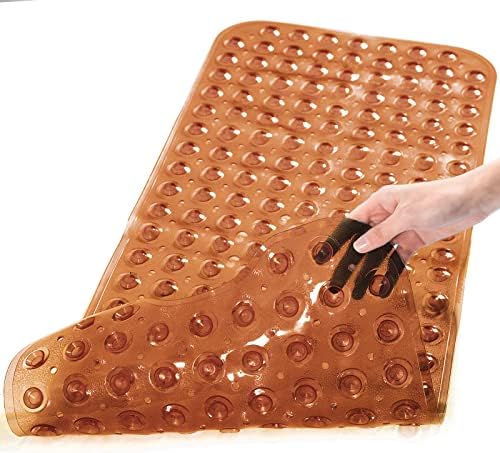 Tree Bud Bathtub Mats for Shower Tub Non-Slip Bath Mat 39 x 16 Inch Extra Long - Image 2