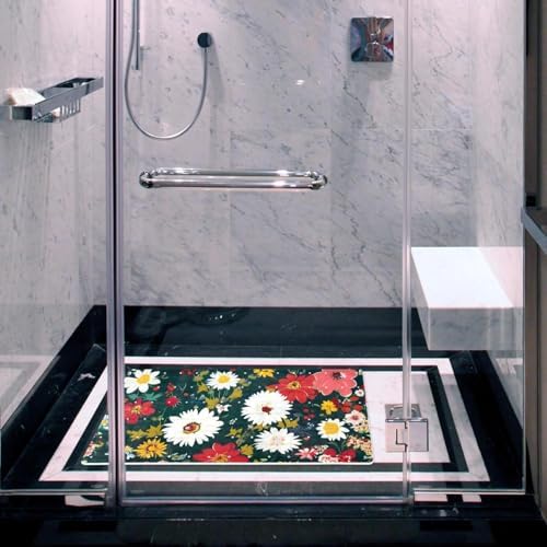 Shower Mat Bathtub Mat, 26.8x15.1 inch, Non-Slip Bath Mat - Image 5