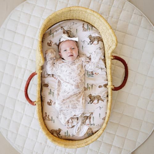 Sorrel + Fern Baby Bassinet Sheets, Halo BassiNest - Image 4