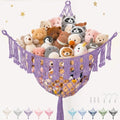 Lare Stuffed Animal Storage Hammock Corner Net by PrimZootyDesign