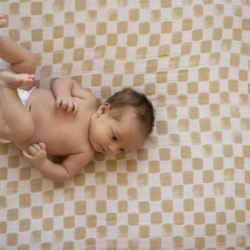 Little Unicorn Premium Crib Sheet | Breathable & Super-Soft Muslin Fabric - Image 3