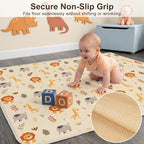 Basumee Splat Mat for Under High Chair, Waterproof & Mess-Proof Floor Mat - Image 4
