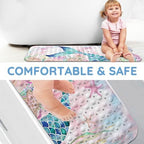 Bathtub Mats for Kids, 40 X 16 Inch Large Washable Bathtub Mat Non Slip for - Image 4