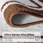 GRANNY SAYS Microfiber Bathroom Rugs Non Slip Washable, Water Absorbent - Image 5