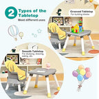 BABY JOY Baby High Chair, 8 in 1 Convertible Highchair - Image 5