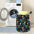 Boys Storage Basket Kids Hamper, 15.7"D x19.7"H, Monster Truck Print Waterproof - Image 6