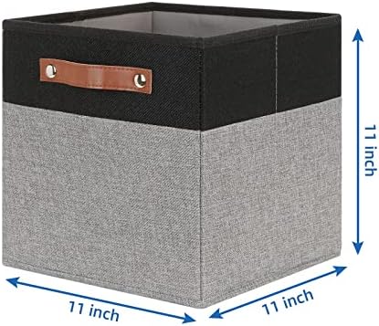 Temary 11 x 11 Cube Storage Bins Fabric Storage Cubes - Image 2
