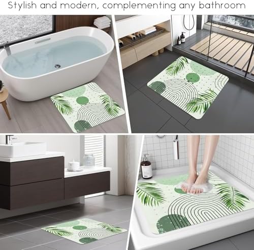 Bathtub Mat Non Slip, Bohemia Square Bath tub Mat Shower Floor Mat - Image 6