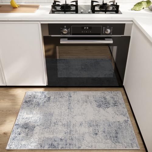 2x3 Washable Small Area Rugs: Modern Entryway Rug Door Mat Indoor Entrance - Image 2