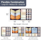 DIMJ Drawer Organizer Clothes 15 Pack - Image 2
