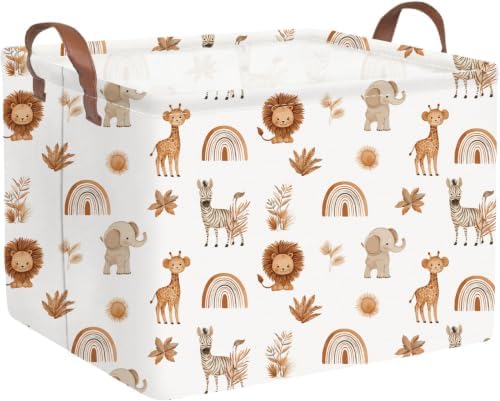 Rectangular Animals Baskets, Storage Bins by FXOCSHE