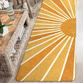 Lahome Boho Hallway Runner Rug 2x6, Non-Slip Washable Rainbow Sun Rug by Lahome