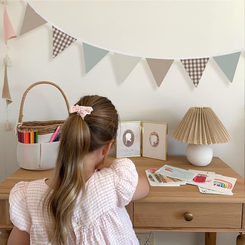 Nursery Decor Boho Pennant Banner Flags, Toddler Girl Room Decor, Boho Nursery - Image 4