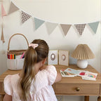 Nursery Decor Boho Pennant Banner Flags, Toddler Girl Room Decor, Boho Nursery - Image 4
