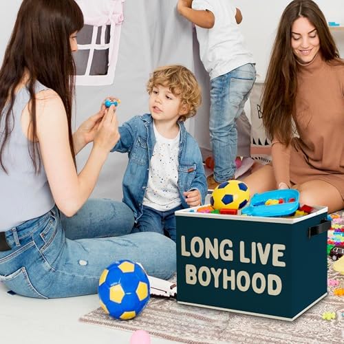 Long Live Boyhood Boys Storage Bins Box - Image 2