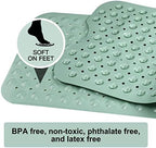 YINENN Bath and Shower Safety Mats 40x16 inch, Non Slip - Image 4