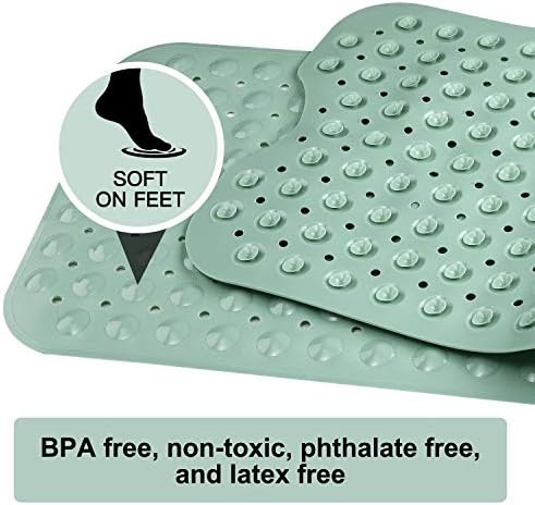 YINENN Bath and Shower Safety Mats 40x16 inch, Non Slip - Image 4