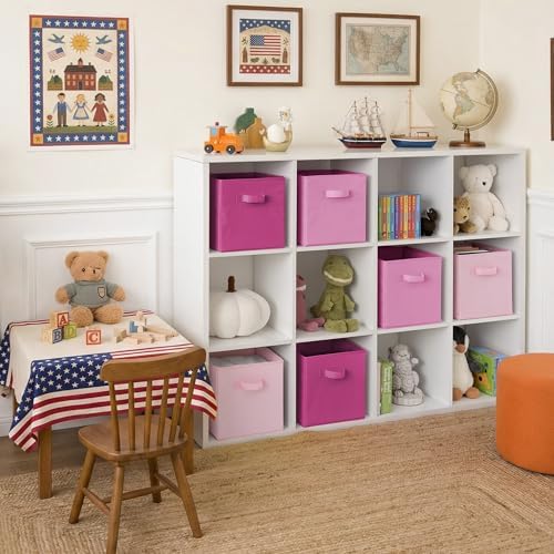 Cupic Cupid 6-Pack 11x11 Storage Cubes, Fabric Cube Bins - Image 5