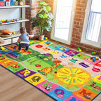 BENRON 6x9 Kids Rug for Playroom Classroom, Fun Play Mat - Image 3